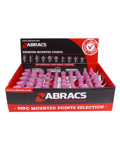 50pc Mounted Point Display Pack