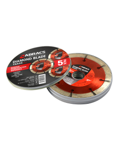 115mm x 10mm x 22mm General Construction Materials Diamond Blade TRADE (5pc Tin)