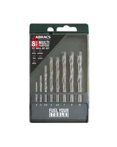8pc Masonry Drill Bit Set
