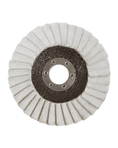 115mm x 22mm Felt Flap Discs (Box of 10)