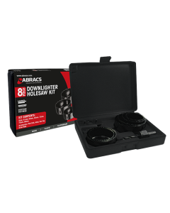 8pc Holesaw Downlighter Kit