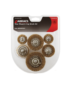 6pc Spindle Mounted Brush Pack