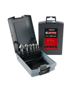 6pc Countersink Set - 6.3/8.3/10.4/12.4/16.5/20.5mm