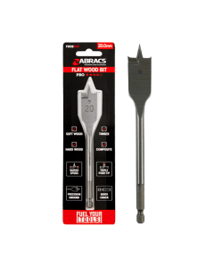 300mm Flat Wood Bit Extension Bar