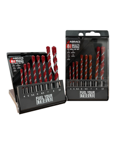8pc Multi-Purpose TCT Drill Bit Set