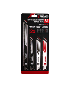 8pc Reciprocating Saw Blade Mixed Pack
