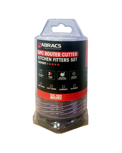 5pc Kitchen Fitters Router Cutter Set