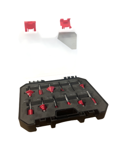 12pc Router Cutter Set 1/4"