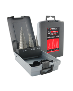 3pc Step Drill Set