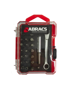 29pc Screwdriver Bit & Ratchet Set