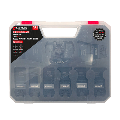 15pc Multi-Tool Blade Mixed Set