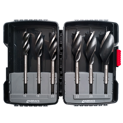 6PC Speed Auger Drill Bit Set