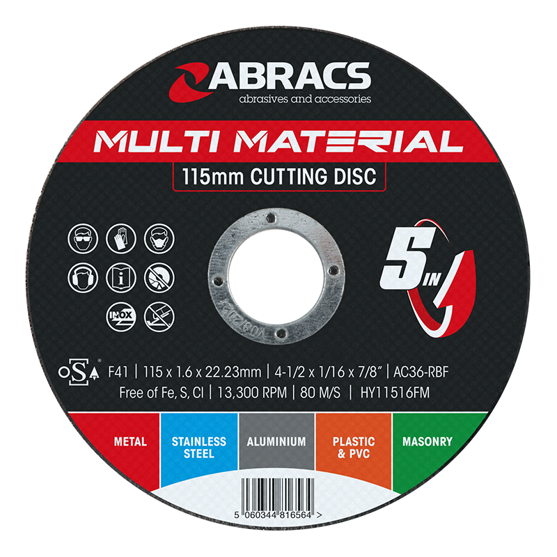 Multi Material 5-in-1 Cutting Disc 