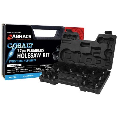 Plumbers Cobalt Holesaw Kit