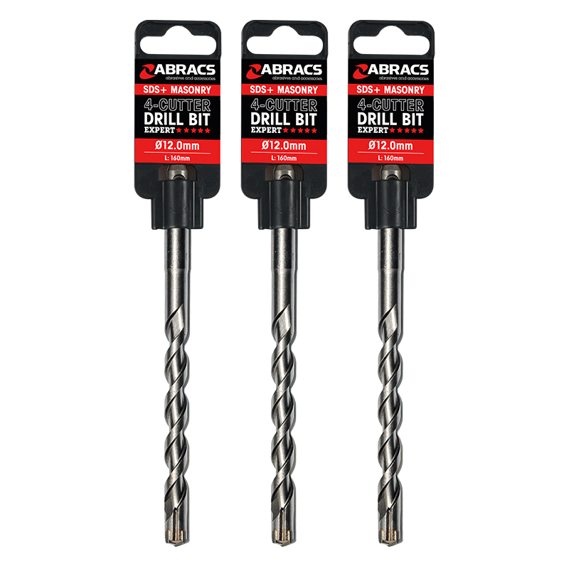 SDS+ 4Cutter Masonry Drill Bits Range Expert
