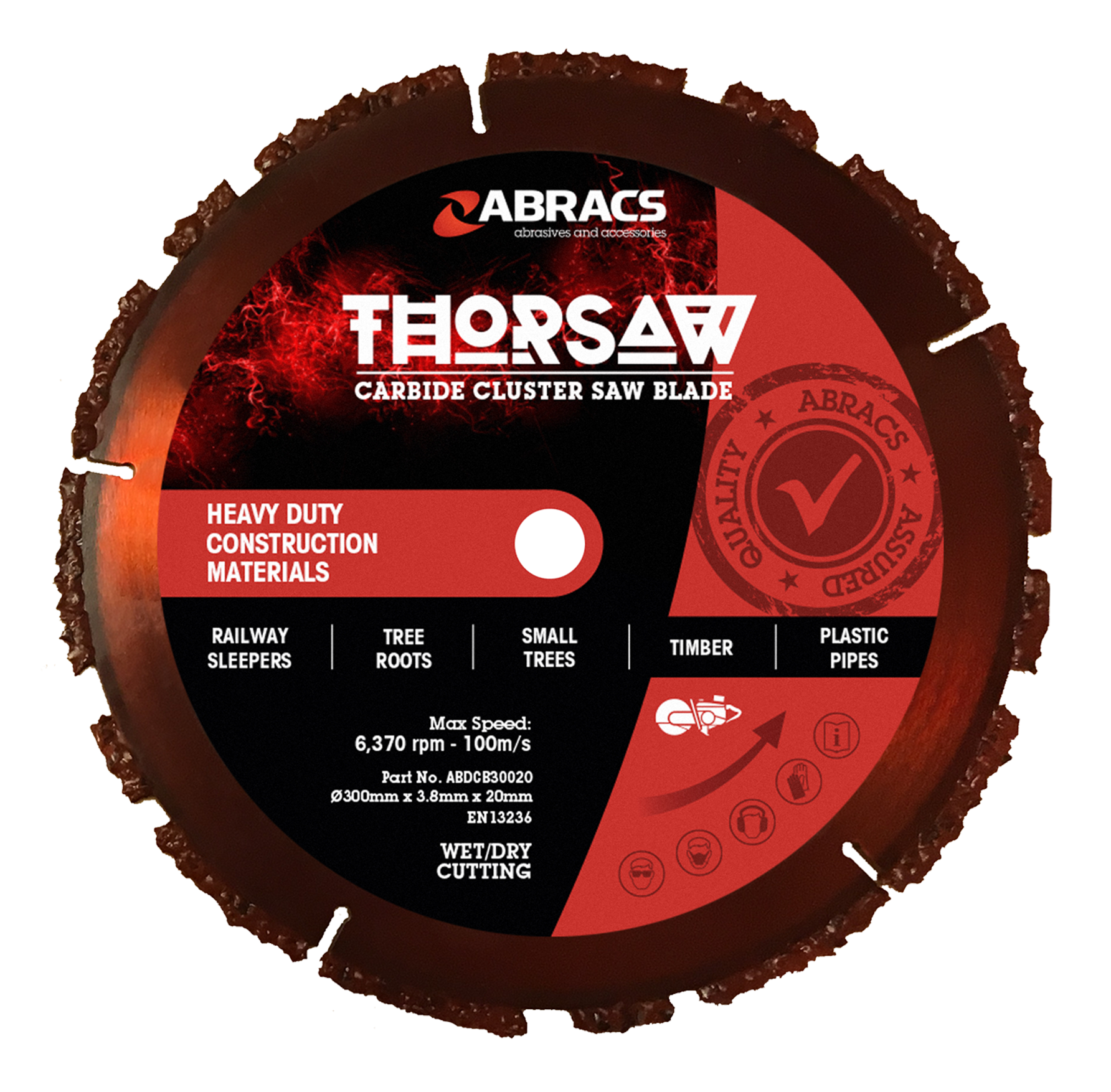 Thorsaw Carbide Cluster Blade Expert