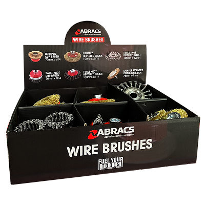 35pc Wire Brush Display